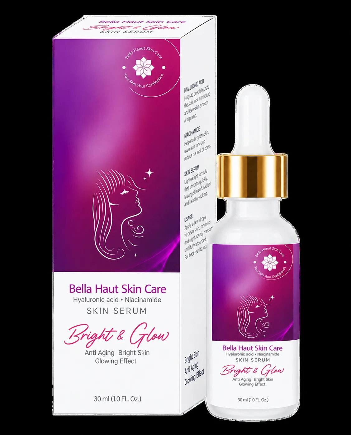 Bright and Glow serum set